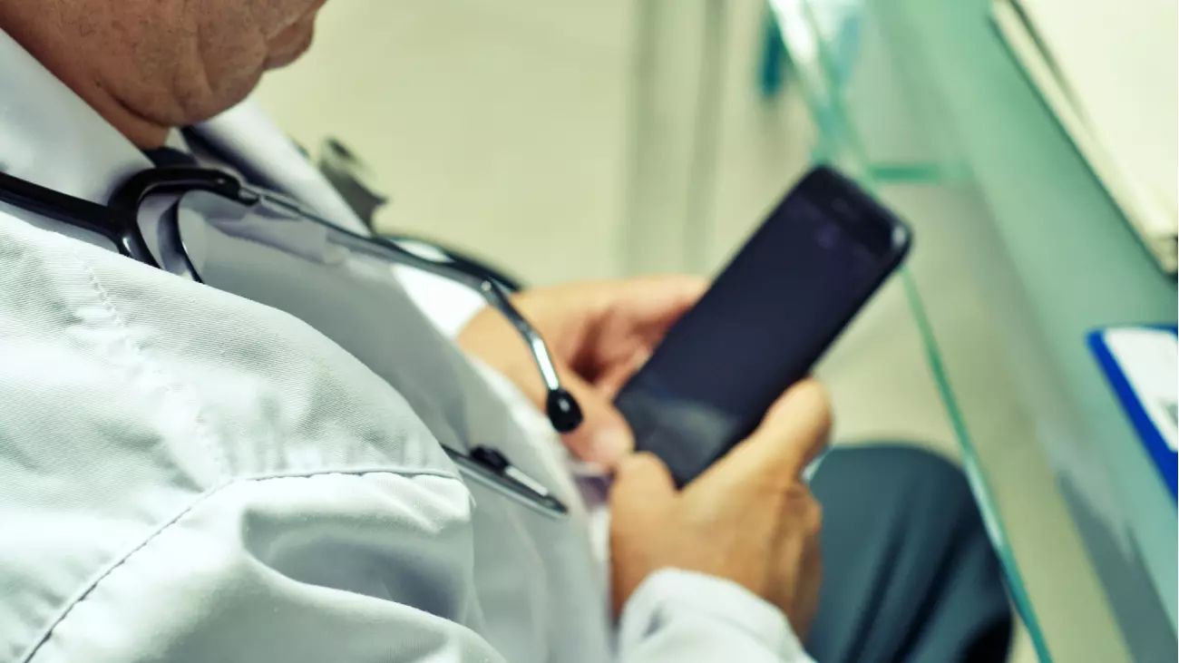 Strona www promująca aplikację mobilną MDMS