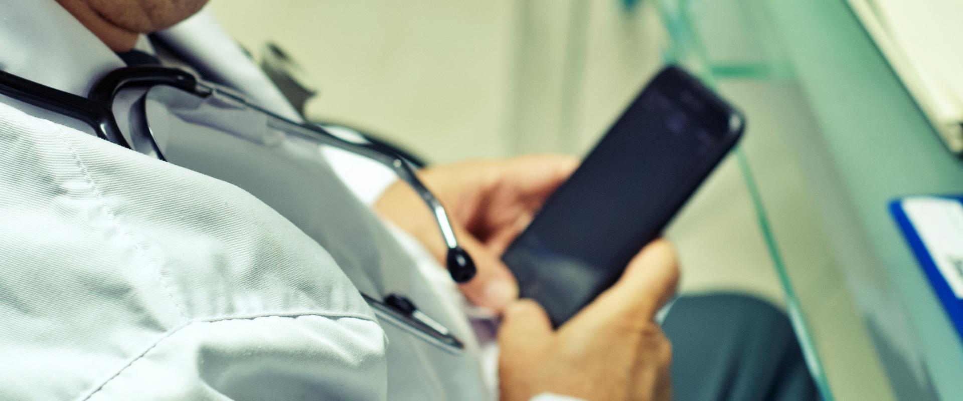 Strona www promująca aplikację mobilną MDMS